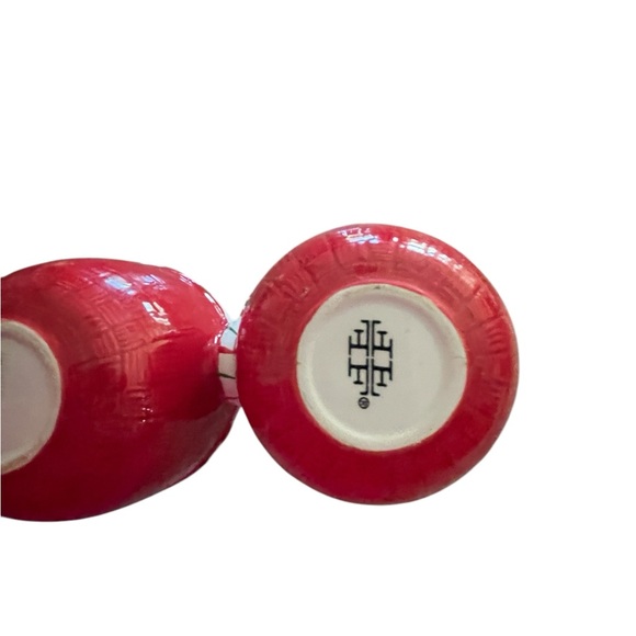 Fitz & Floyd Sugar Coated Christmas Two (2) Section Divided Candy / Dip  Bowl - Picture 8 of 8